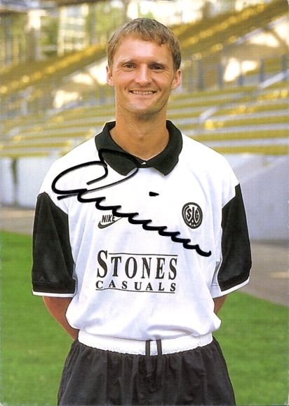 Autograph card footballer Hans Jürgen Brunner, SG Wattenscheid 09, autograph