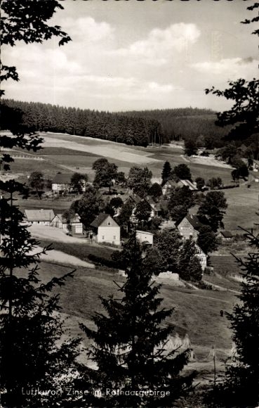 Postcard Zinse Erndtebrück in Westphalia, Rothaargebirge, Privatpension Dreischärf