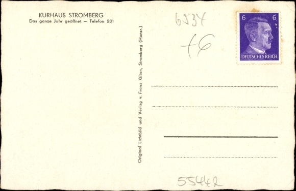 PC Stromberg im Hunsrück, Kurhaus, German Michel Stube