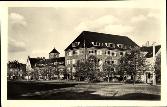 Ak Roitzsch Sandersdorf Brehna Saksen Anhalt, school