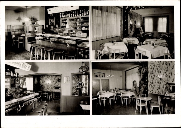 foto Ak Salzkotten in Westfalen, restaurant, interieur
