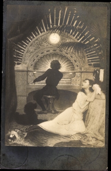 Art Nouveau Artist Postcard Fidus, Early Mass, No. 59