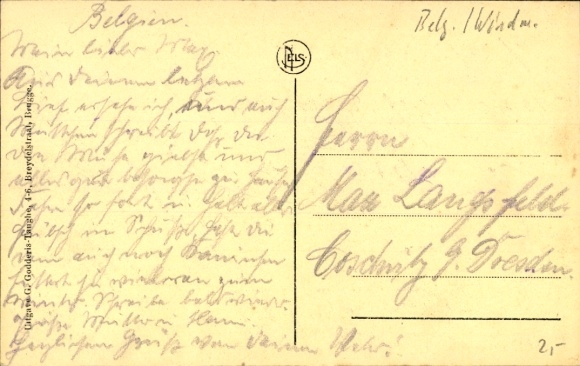Postcard Bruges Bruges Flanders West Flanders, De Krulspoort