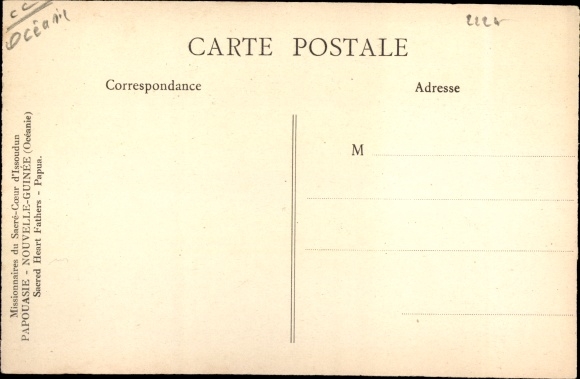 Postcard Ononghe, A Blind Boy, A Blind Boy