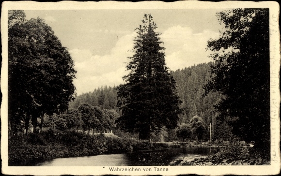 Postcard fir Oberharz am Brocken, landmark