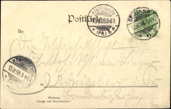 Postcard Berlin, boxing institution, MTA, fencer, gymnast pyramid