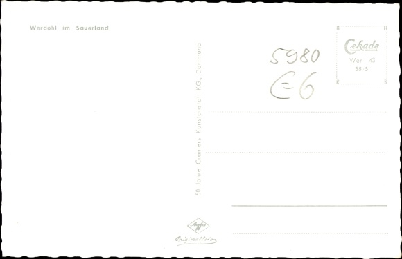KP Werdohl w Sauerland, częściowy widok, most