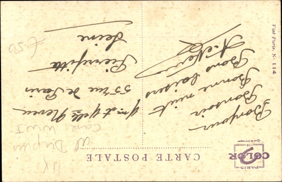 Artist Postcard Dupuis, Emil, Denmark, I try in vain to understand their culture, chemist