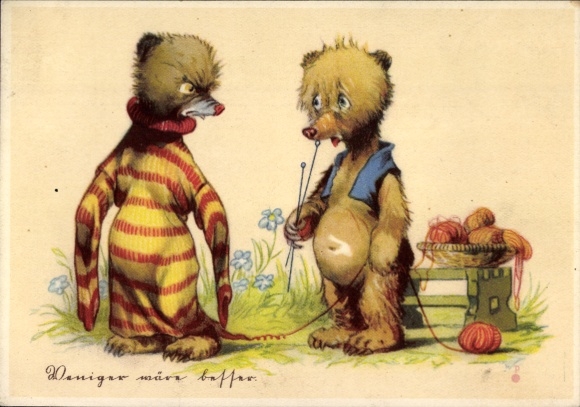 Artist Postcard Salac, Less would be better