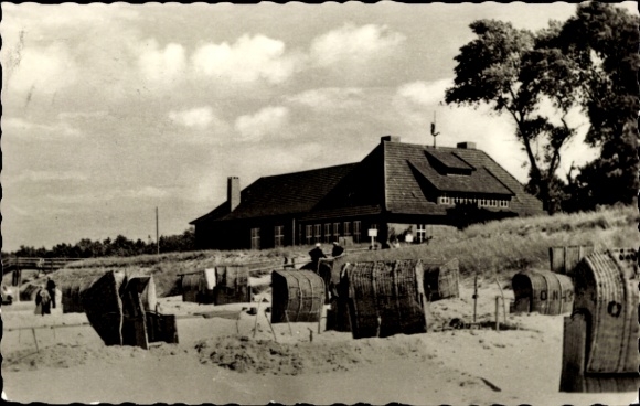 Postcard Ostseebad Zingst, Dünenhaus