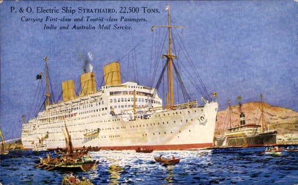 AK Steamer Strathaird, Peninsular & Oriental Steam Navigation