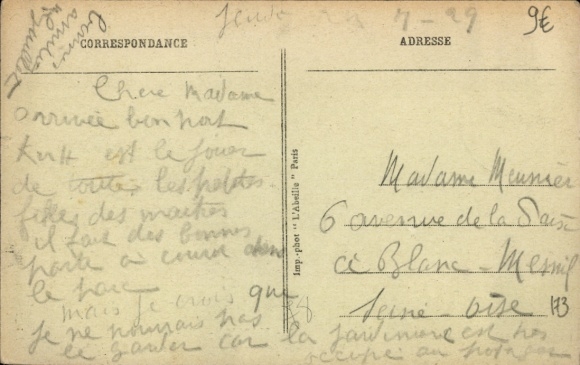Postcard Marly le Roi Yvelines, La Foret, Rendez-vous de Chasse du President de la Republique