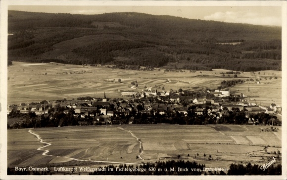 Postcard Weißenstadt im Fichtelgebirge, Panorama