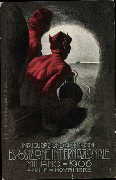 PC Milano Milan Lombardia, Esposizione Internationale 1906, world exhibition