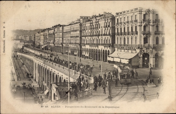 KP Alger Algieria, Perspective du Boulevard de la République