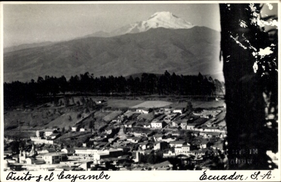 PC Quito Ecuador, Panorama, Cayambe