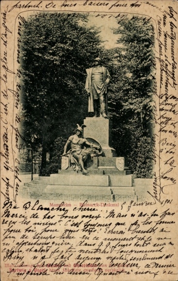 Mannheim in Baden, Bismarck Memorial