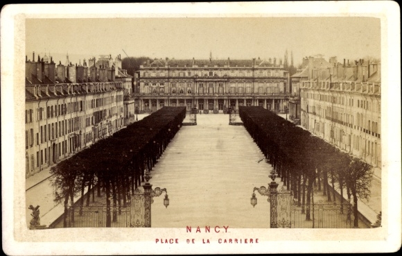 Photo Nancy Meurthe et Moselle, Place de la Carriere, 1871