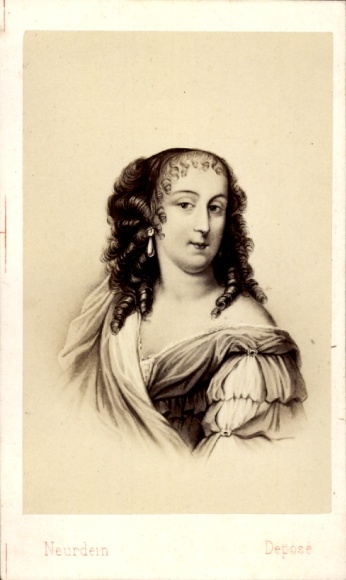 Carte de Visite Françoise Marguerite de Sévigné de Grignan