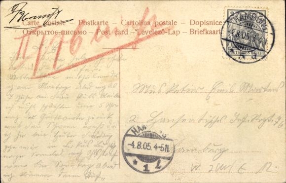 Postcard Hamburg Nord Hohenfelde, bathing establishment Lübecker Tor