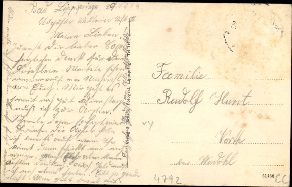 Ak Bad Lippspringe in Westfalen, Auguste Viktoria Stift II, Speisesaal