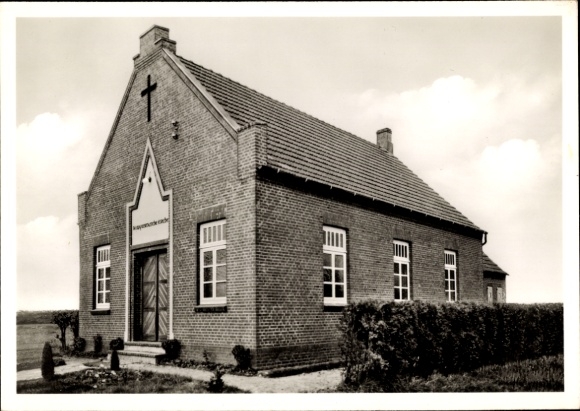 Ak Großefehn in Ostfriesland, Neuapostolische Kirche
