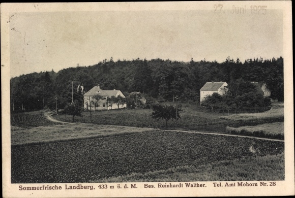 PC Mohorn Wilsdruff Saxony, summer resort Landberg