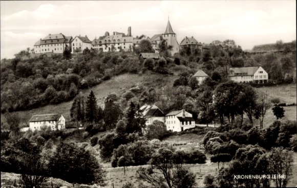 Postcard Kronenburg Dahlem in the Eifel, general view
