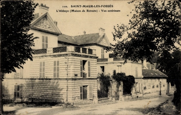 Ak Saint Maur des Fossés Val de Marne, L'Abbaye