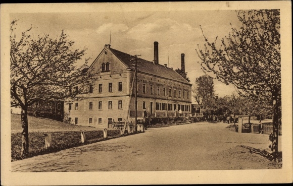 Briefkaart Dresden Prohlis, herberg
