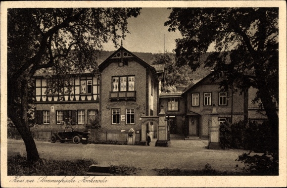 PC Hockeroda Kaulsdorf Thuringia, house for summer vacation, owner Max Krause
