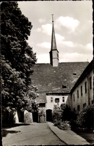 Postcard Falkenhagen Lügde in Weserbergland, Evangelical Church