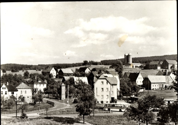 Ak Obercrinitz Crinitzberg in Sachsen, Ortsansicht