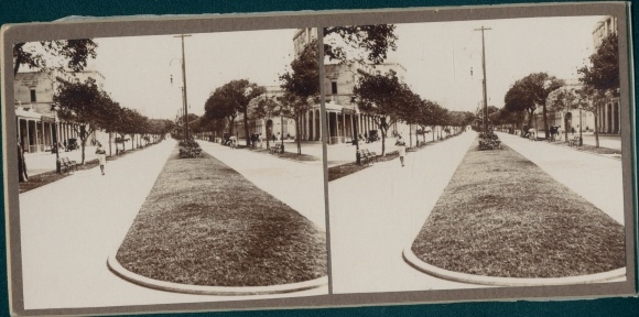 Stereo photo Havana Habana Cuba, Promenade Pablo, World Tour 1914