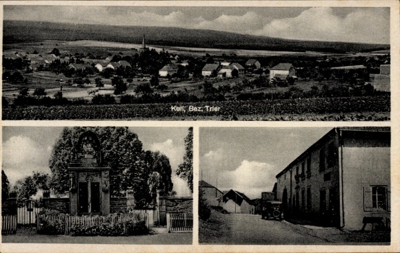 Postcard Kell am See Rhineland Palatinate, general view