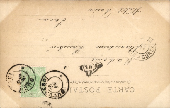 Newspaper Postcard L'Intransigeant, writer and politician Henri Rochefort