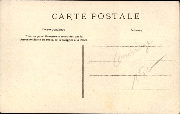 Postcard Paris, The Arrival of King Sisowath, In the Gala Landeau