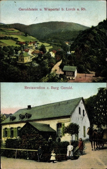 PC Geroldstein Heidenrod im Taunus, Wispertal, restoration of Gerold Castle