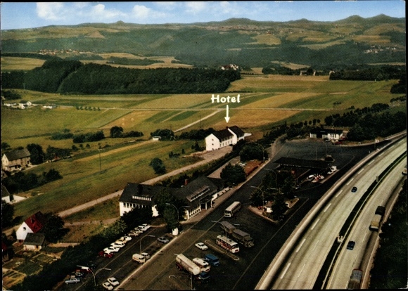 Ak Neschen Neustadt, Hotel, Autobahn Rasthaus, Fernthal