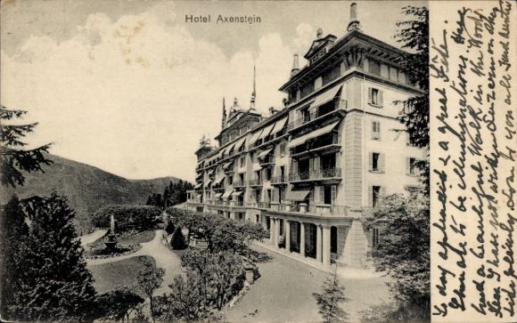KP Morschach Kt Schwyz Szwajcaria, Hotel Axenstein