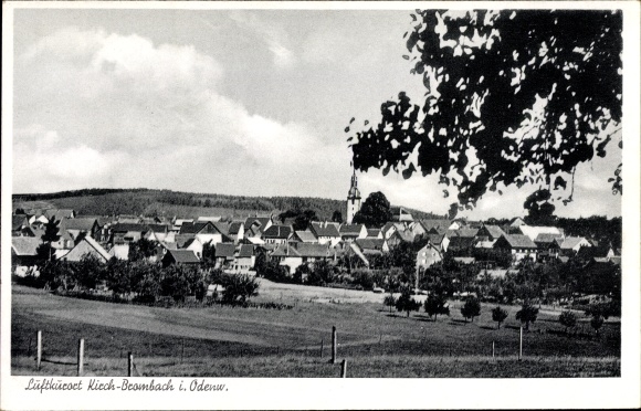 Postcard Kirch-Brombach Fürth im Odenwald, general view