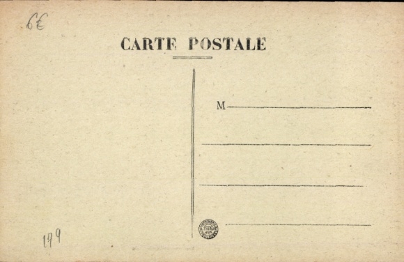 Postcard Gargilesse Indre, house of George Sand, s building, rural surroundings