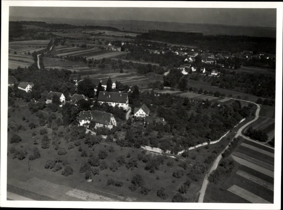Photo Adelberg near Göppingen, aerial photograph