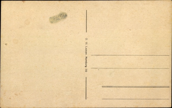 Postcard Odisheim in Lower Saxony, Brüning&#39;s office building