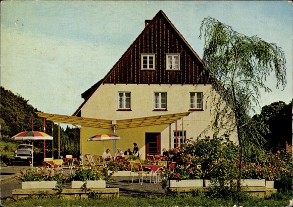 Postcard Ostlutter Lutter am Barenberge Harzvorland, Hotel Waldesruh
