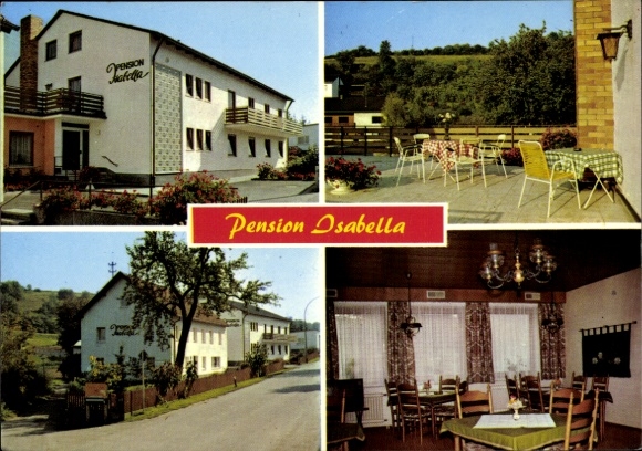 Ak Bad Abbach an der Donau Niederbayern, Pension Isabella