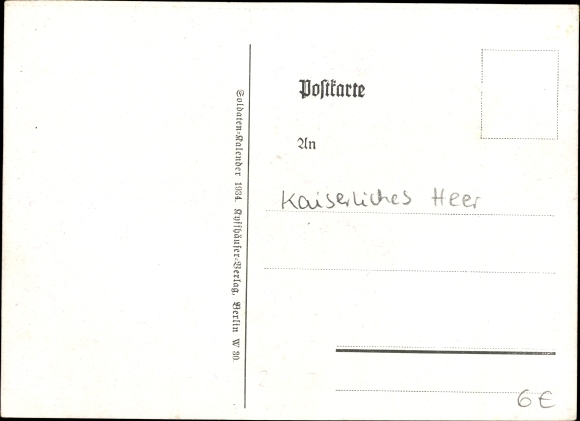 KP artysty Döbrich Steglitz, szturm, żołnierze niemieccy w Cesarstwie
