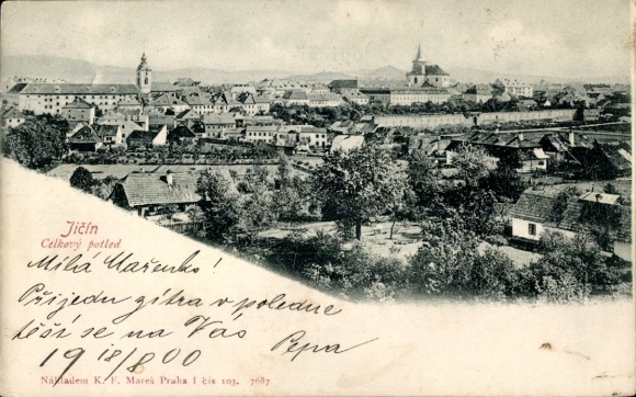 KP Jičín Jitschin Region Königgrätz, widok ogólny