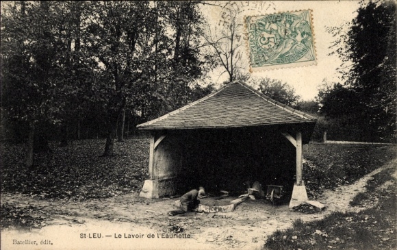 CPA Saint Leu Taverny Val d'Oise, Le Lavoir de la Eauriette