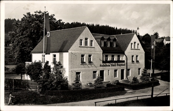 Ak Sohland an der Spree, NSV Kindererholungsheim, Sächsische Fechtschule